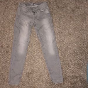 Light wash gray jeggings